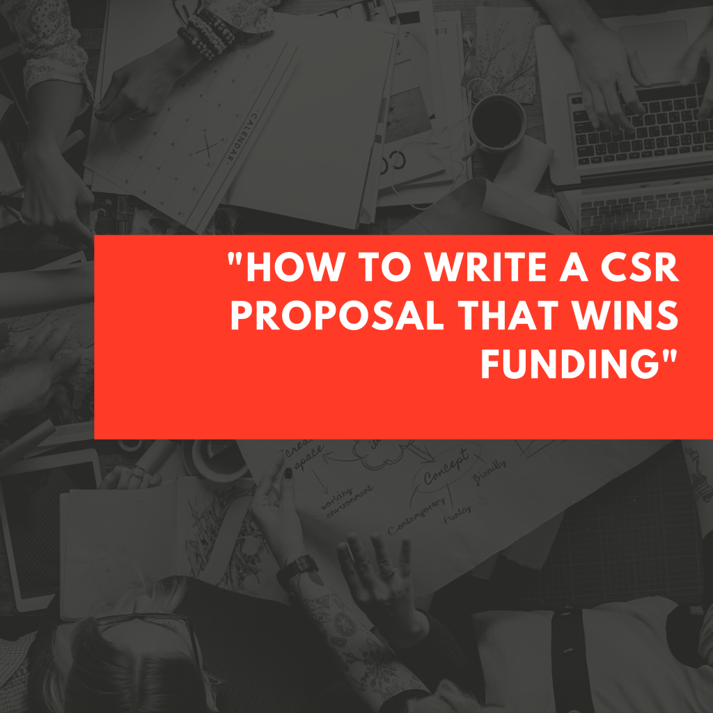NGO founder preparing a CSR proposal at a desk, representing the founder's guide to writing CSR proposals that get funded in India