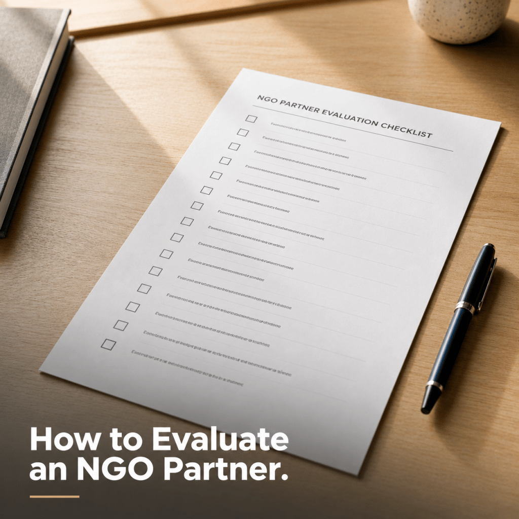 The NGO Due Diligence Checklist for CSR Heads: A Practitioner’s Companion (2026)